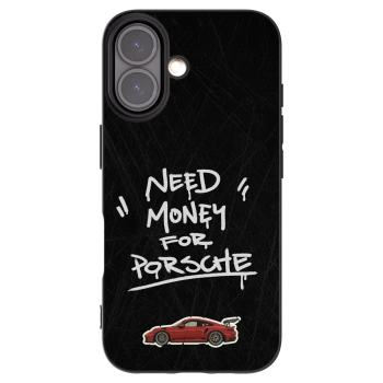 Picasee crna silikonska maskica za Apple iPhone 16 - Dark Racer