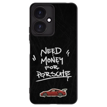 Picasee crna silikonska maskica za Xiaomi Redmi 13C 5G - Dark Racer