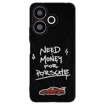 Picasee crna silikonska maskica za Xiaomi Redmi 13 4G - Dark Racer