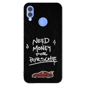 Picasee silikonska prozirna maskica za Huawei P Smart 2019 - Dark Racer