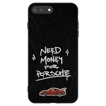 Picasee crna silikonska maskica za Apple iPhone 7 Plus - Dark Racer
