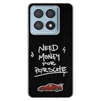 Picasee silikonska prozirna maskica za Xiaomi 14T Pro - Dark Racer