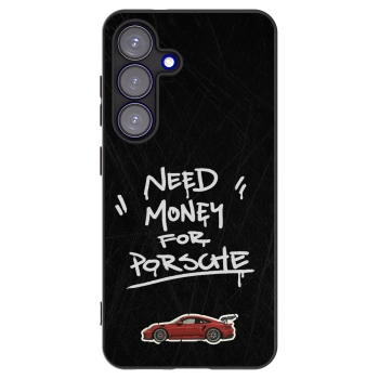 Picasee crna silikonska maskica za Samsung Galaxy S25 5G - Dark Racer
