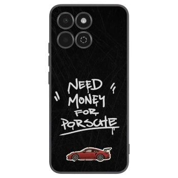 Picasee crna silikonska maskica za Honor 200 Smart 5G - Dark Racer
