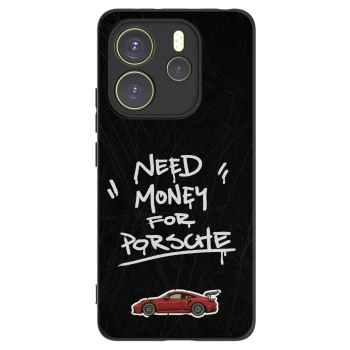 Picasee crna silikonska maskica za Xiaomi Redmi Note 14 4G - Dark Racer