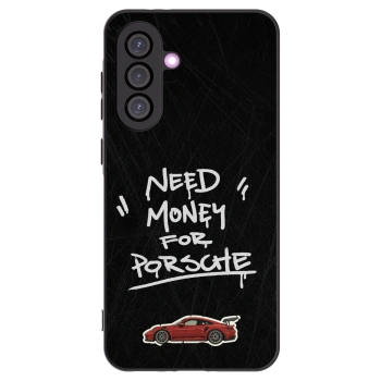 Picasee crna silikonska maskica za Samsung Galaxy A36 5G - Dark Racer