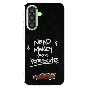 Picasee silikonska prozirna maskica za Samsung Galaxy A26 5G A266B - Dark Racer