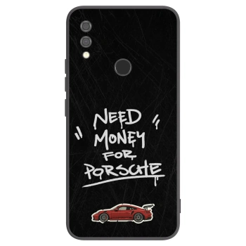 Picasee crna silikonska maskica za Xiaomi Redmi Note 7 - Dark Racer