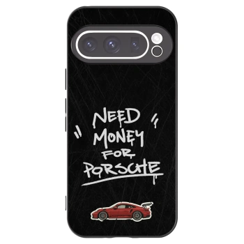 Picasee crna silikonska maskica za Google Pixel 9 Pro - Dark Racer