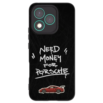 Picasee crna silikonska maskica za Honor 400 Lite 5G - Dark Racer