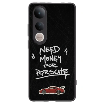 Picasee crna silikonska maskica za Vivo V50 Lite 5G - Dark Racer
