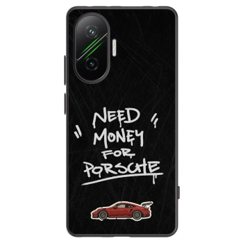 Picasee crna silikonska maskica za Xiaomi Poco F7 5G - Dark Racer