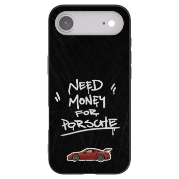 Picasee crna silikonska maskica za Apple iPhone Air - Dark Racer