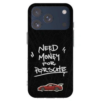 Picasee silikonska prozirna maskica za Apple iPhone 17 Pro - Dark Racer