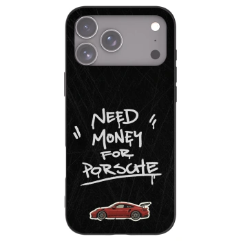 Picasee crna silikonska maskica za Apple iPhone 17 Pro Max - Dark Racer