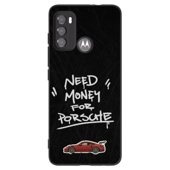Picasee crna silikonska maskica za Motorola Edge 60 5G - Dark Racer