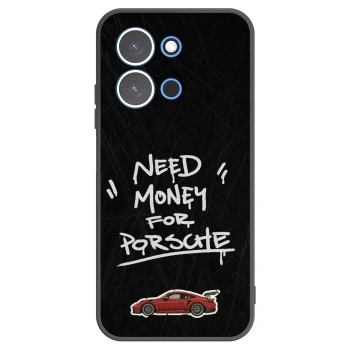 Picasee crna silikonska maskica za Xiaomi Redmi 15C 4G - Dark Racer
