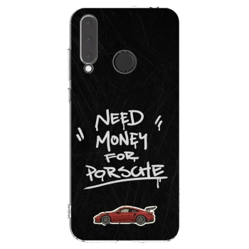 Picasee silikonska prozirna maskica za Honor 20 Lite - Dark Racer