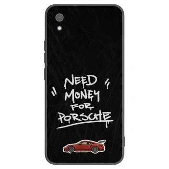 Picasee crna silikonska maskica za Xiaomi Redmi 7A - Dark Racer