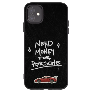 Picasee crna silikonska maskica za Apple iPhone 11 - Dark Racer
