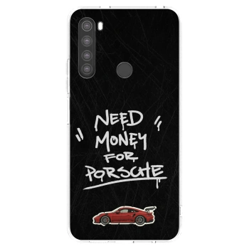 Picasee silikonska prozirna maskica za Xiaomi Redmi Note 8 - Dark Racer