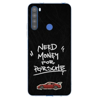 Picasee silikonska prozirna maskica za Xiaomi Redmi Note 8T - Dark Racer