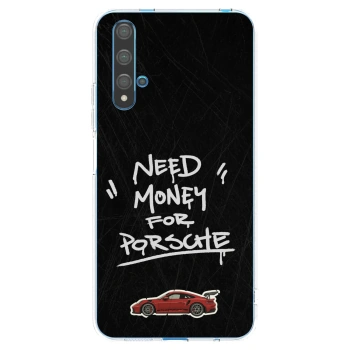 Picasee silikonska prozirna maskica za Huawei Nova 5T - Dark Racer