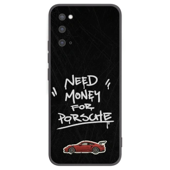 Picasee crna silikonska maskica za Samsung Galaxy S20 G980F - Dark Racer