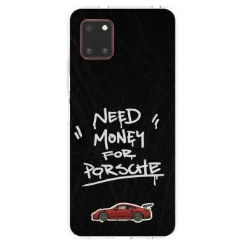 Picasee silikonska prozirna maskica za Samsung Galaxy Note 10 Lite N770F - Dark Racer