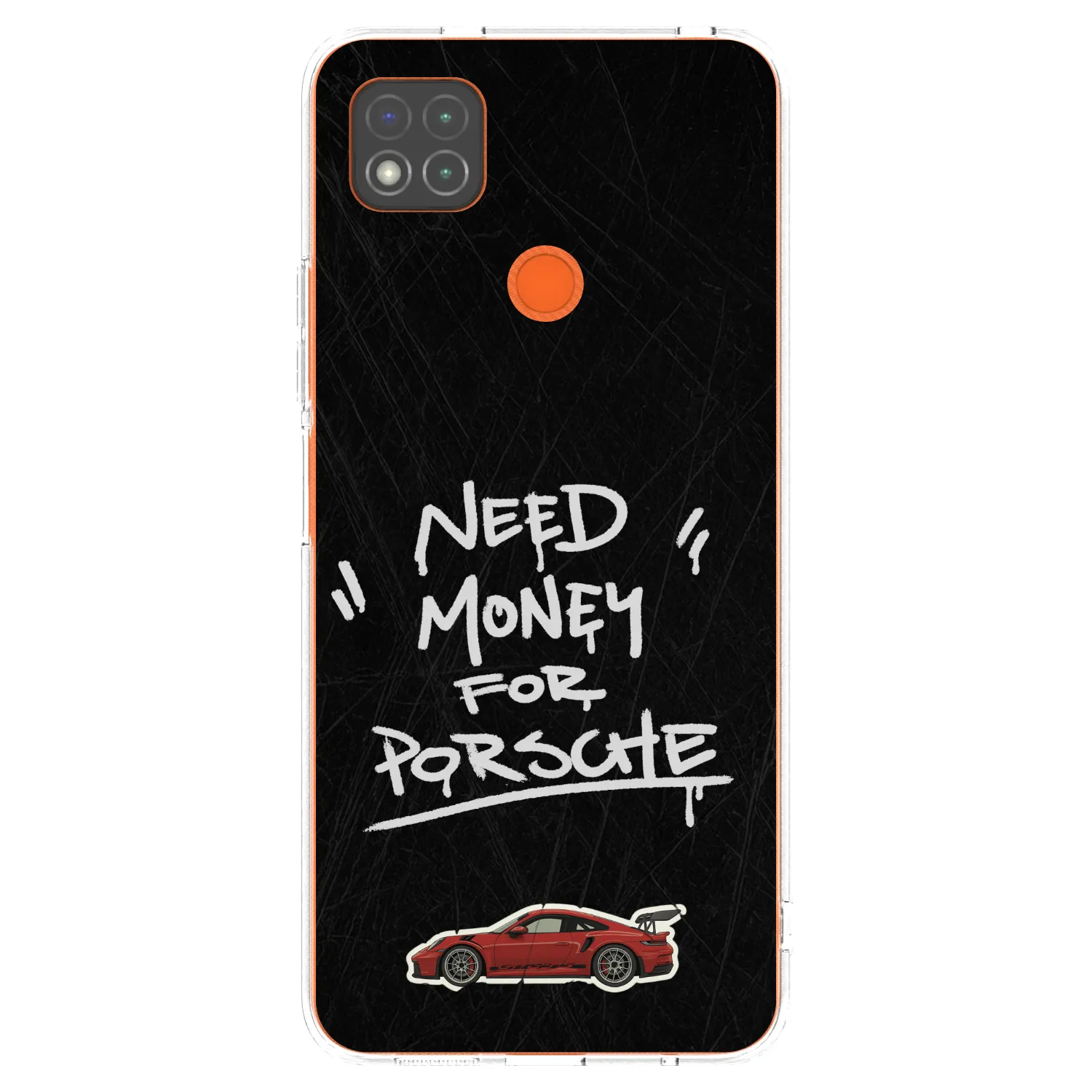 Picasee silikonska prozirna maskica za Xiaomi Redmi 9C - Dark Racer