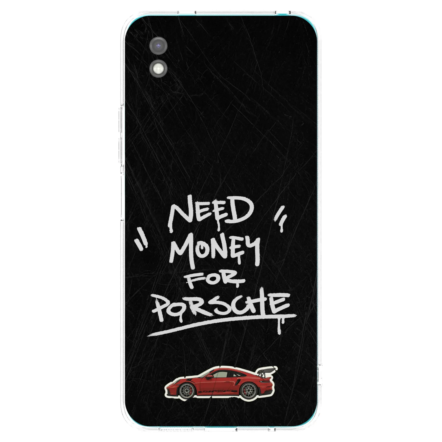 Picasee crna silikonska maskica za Xiaomi Redmi 9A - Dark Racer