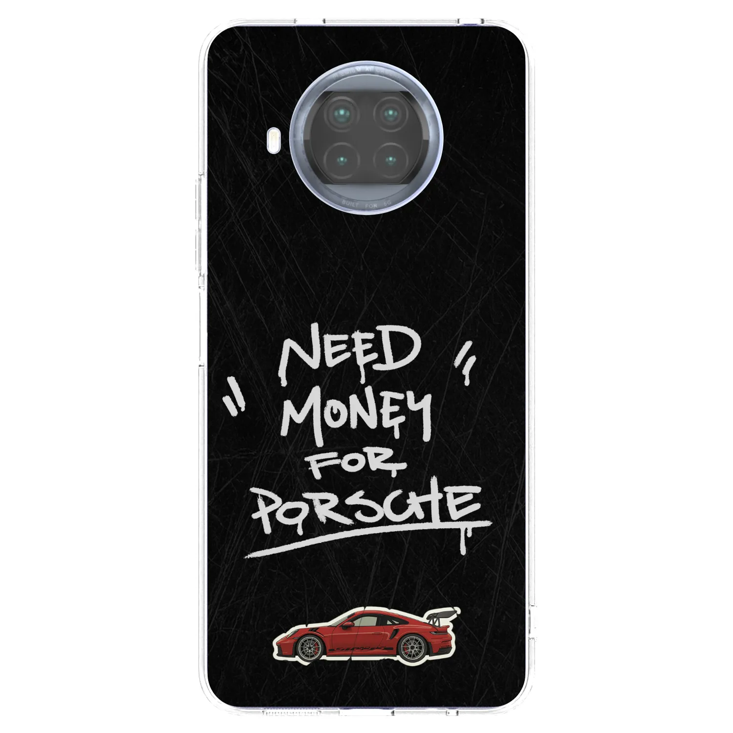Picasee silikonska prozirna maskica za Xiaomi Mi 10T Lite - Dark Racer