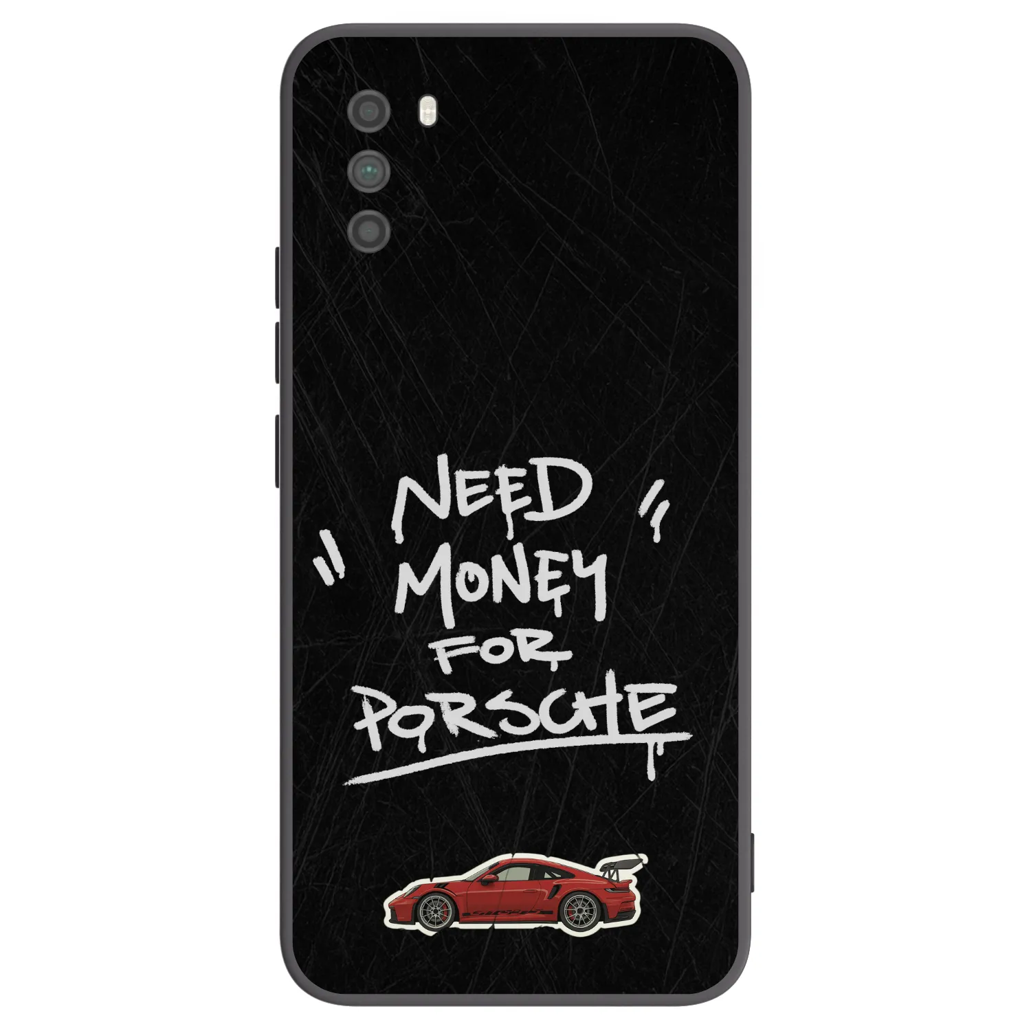 Picasee crna silikonska maskica za Xiaomi Poco M3 - Dark Racer