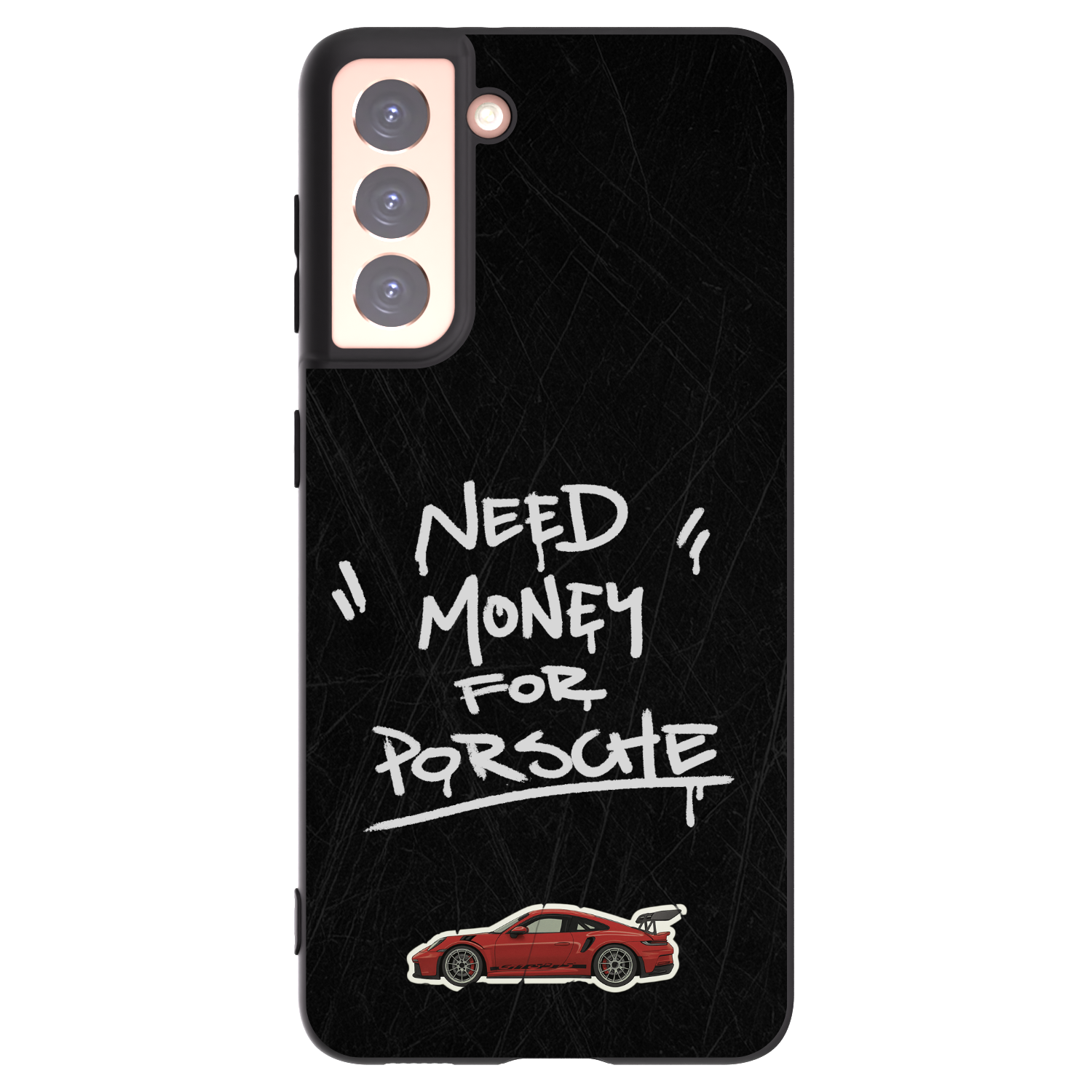 Picasee crna silikonska maskica za Samsung Galaxy S21 5G G991B - Dark Racer