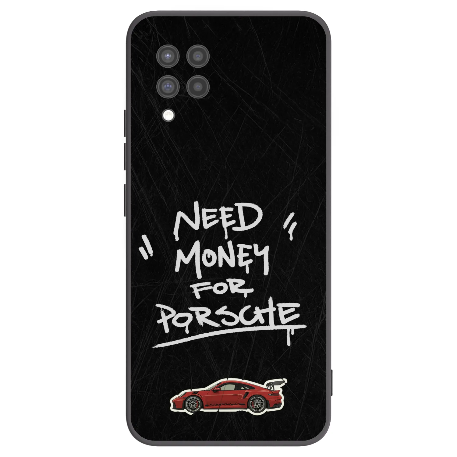 Picasee crna silikonska maskica za Samsung Galaxy A42 A426B - Dark Racer