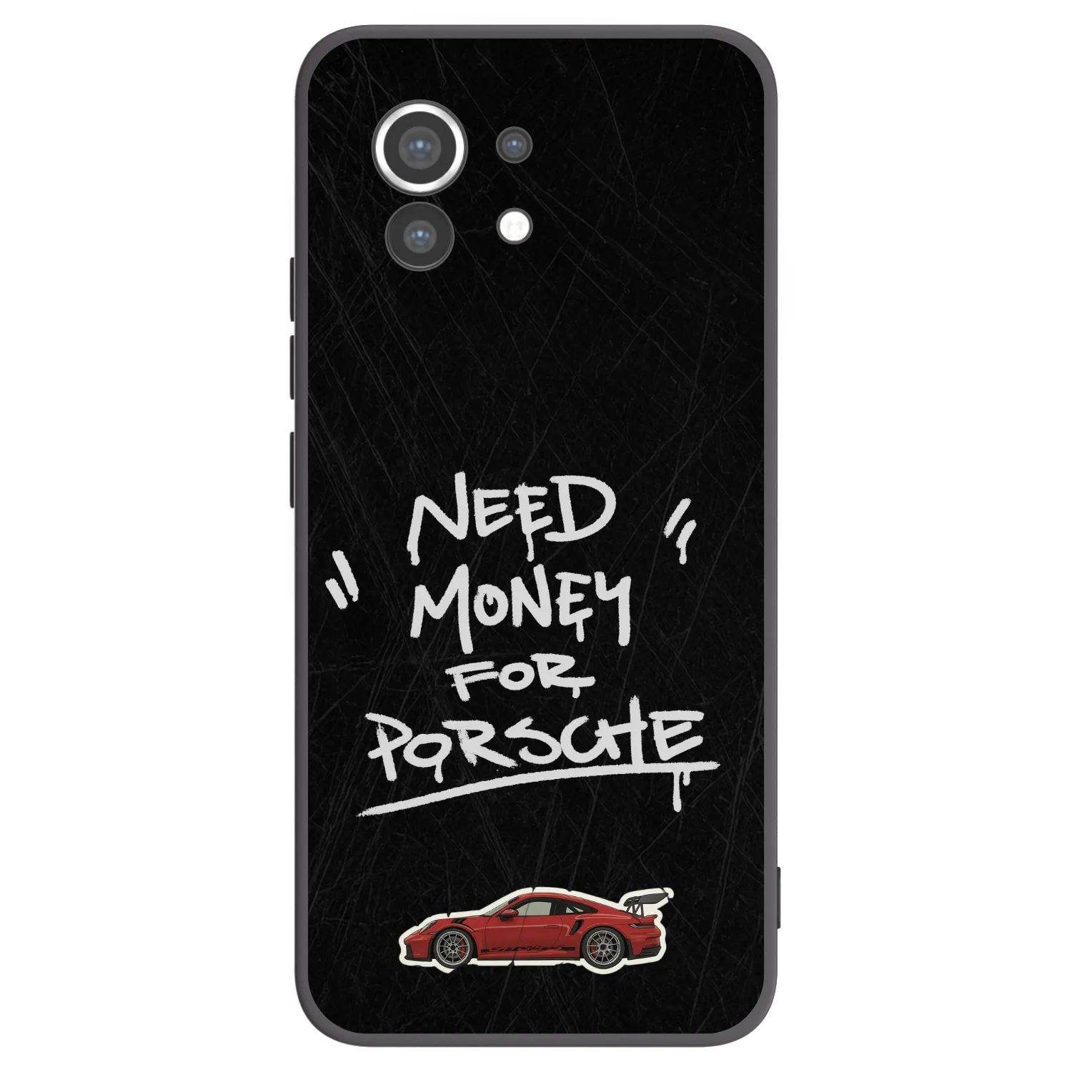 Picasee crna silikonska maskica za Xiaomi Mi 11 - Dark Racer
