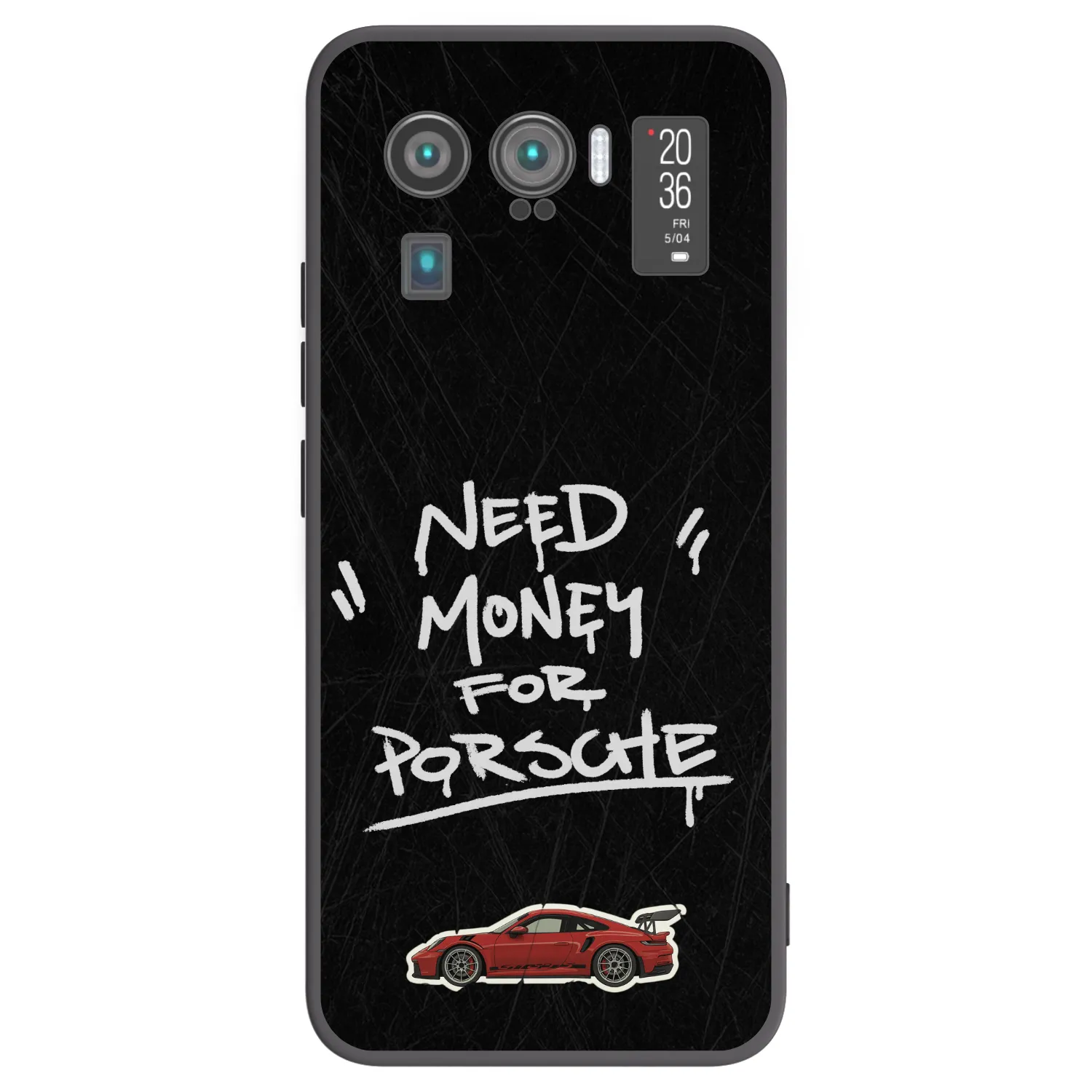 Picasee crna silikonska maskica za Xiaomi Mi 11 Ultra - Dark Racer