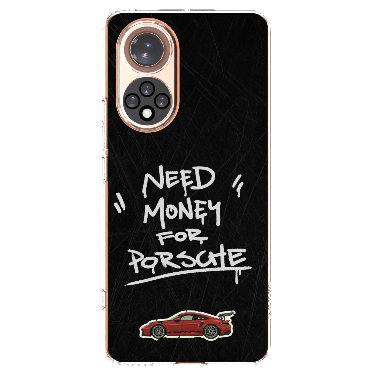 Picasee silikonska prozirna maskica za Huawei Nova 9 - Dark Racer