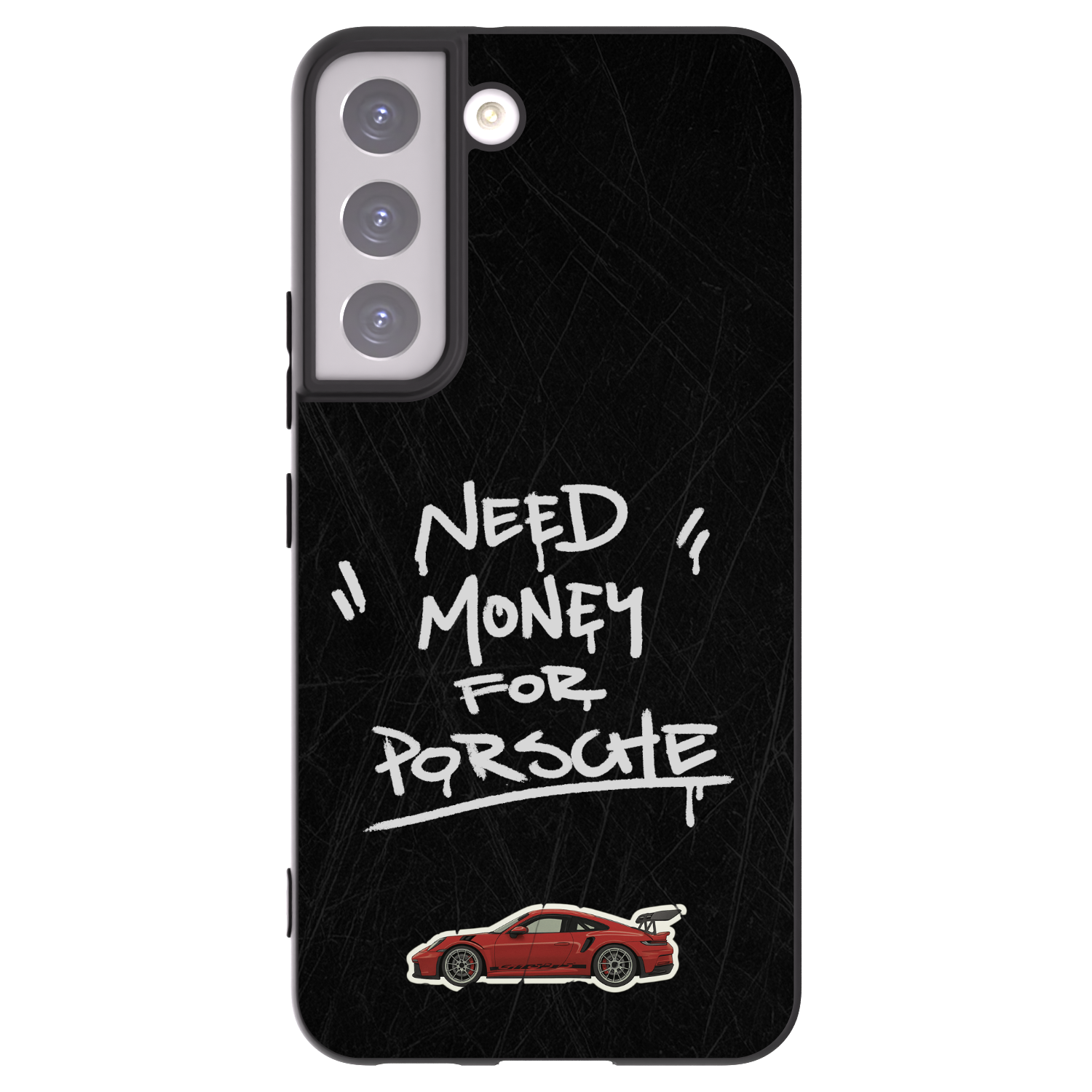 Picasee crna silikonska maskica za Samsung Galaxy S22 5G - Dark Racer