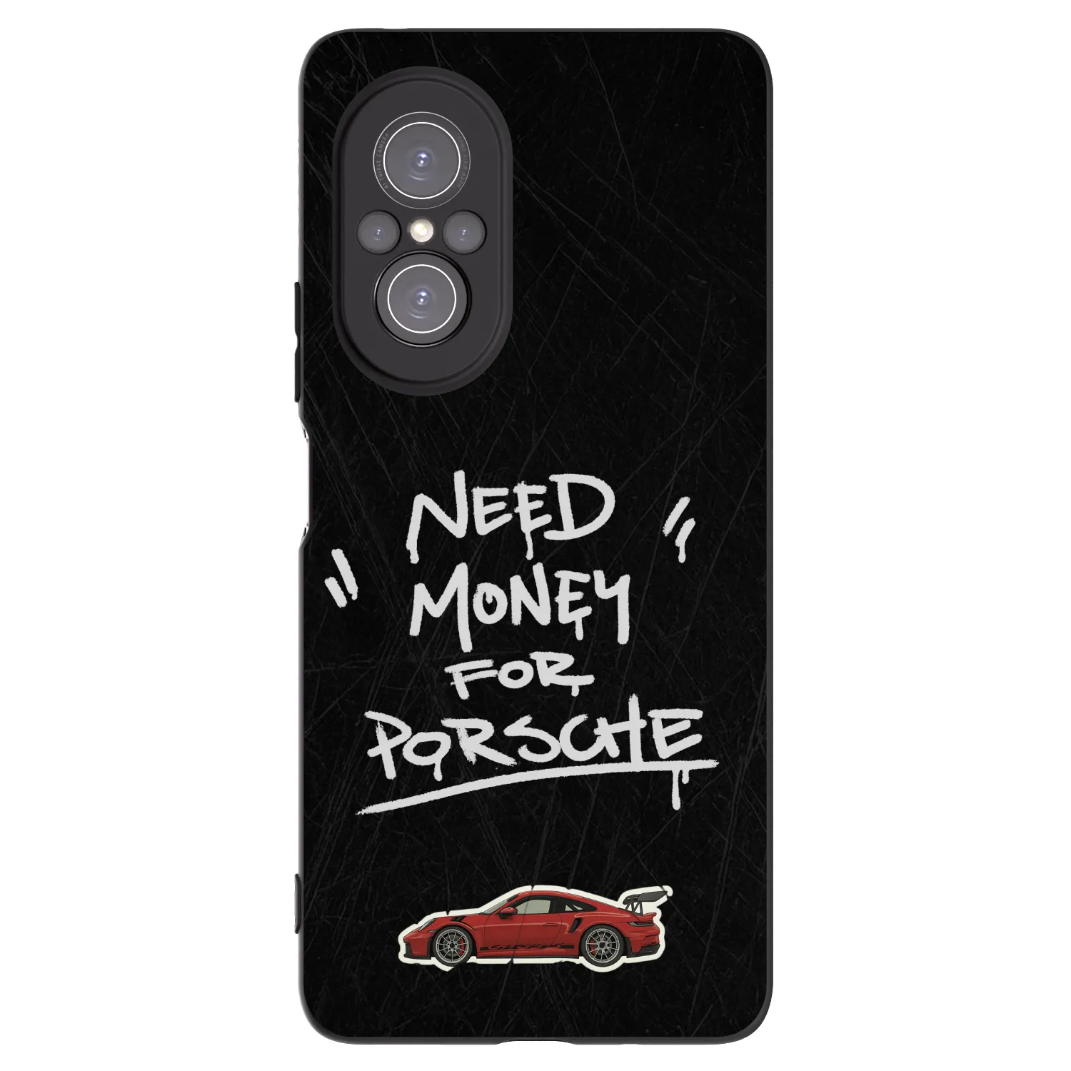 Picasee crna silikonska maskica za Huawei Nova 9 SE - Dark Racer