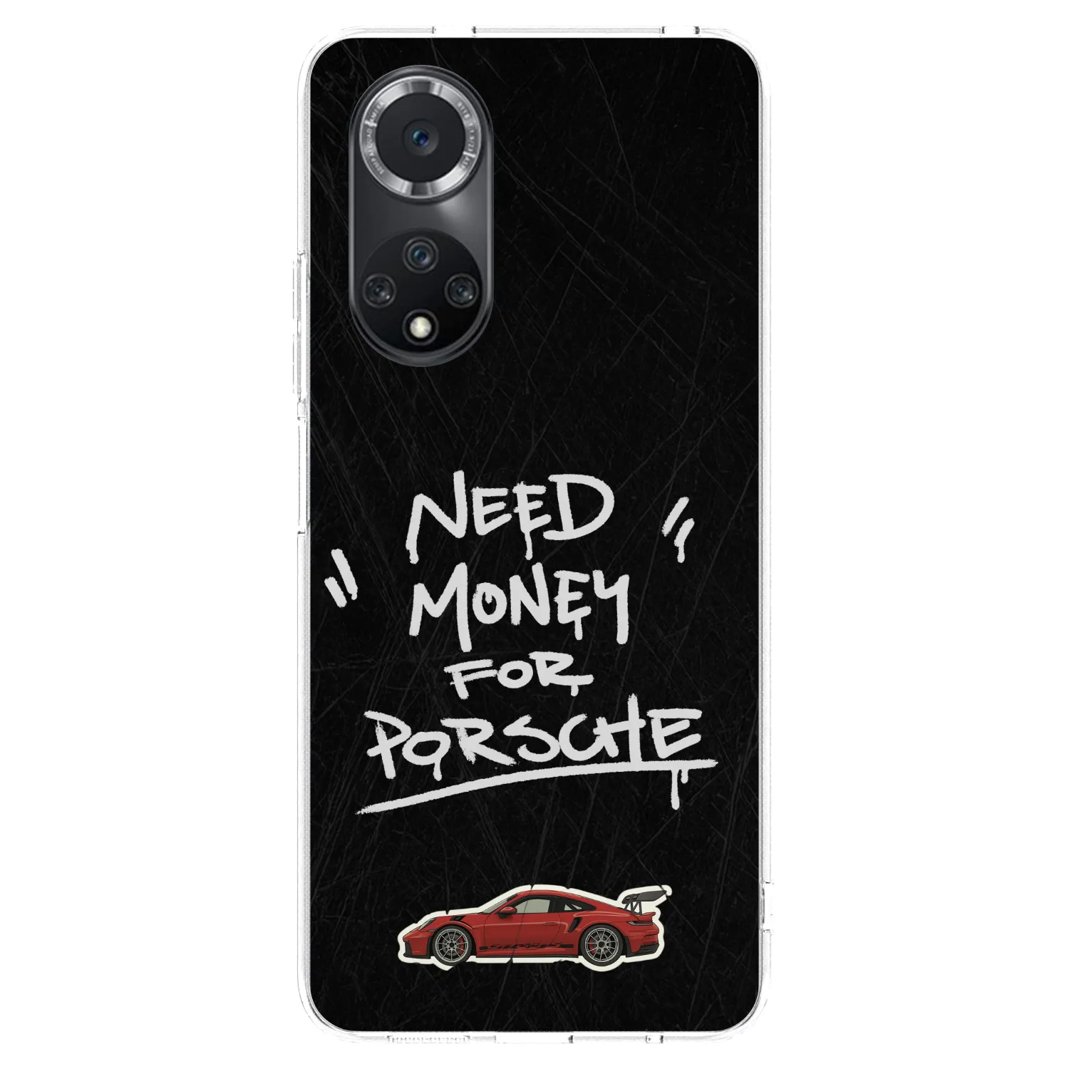 Picasee silikonska prozirna maskica za Huawei Nova 9 SE - Dark Racer