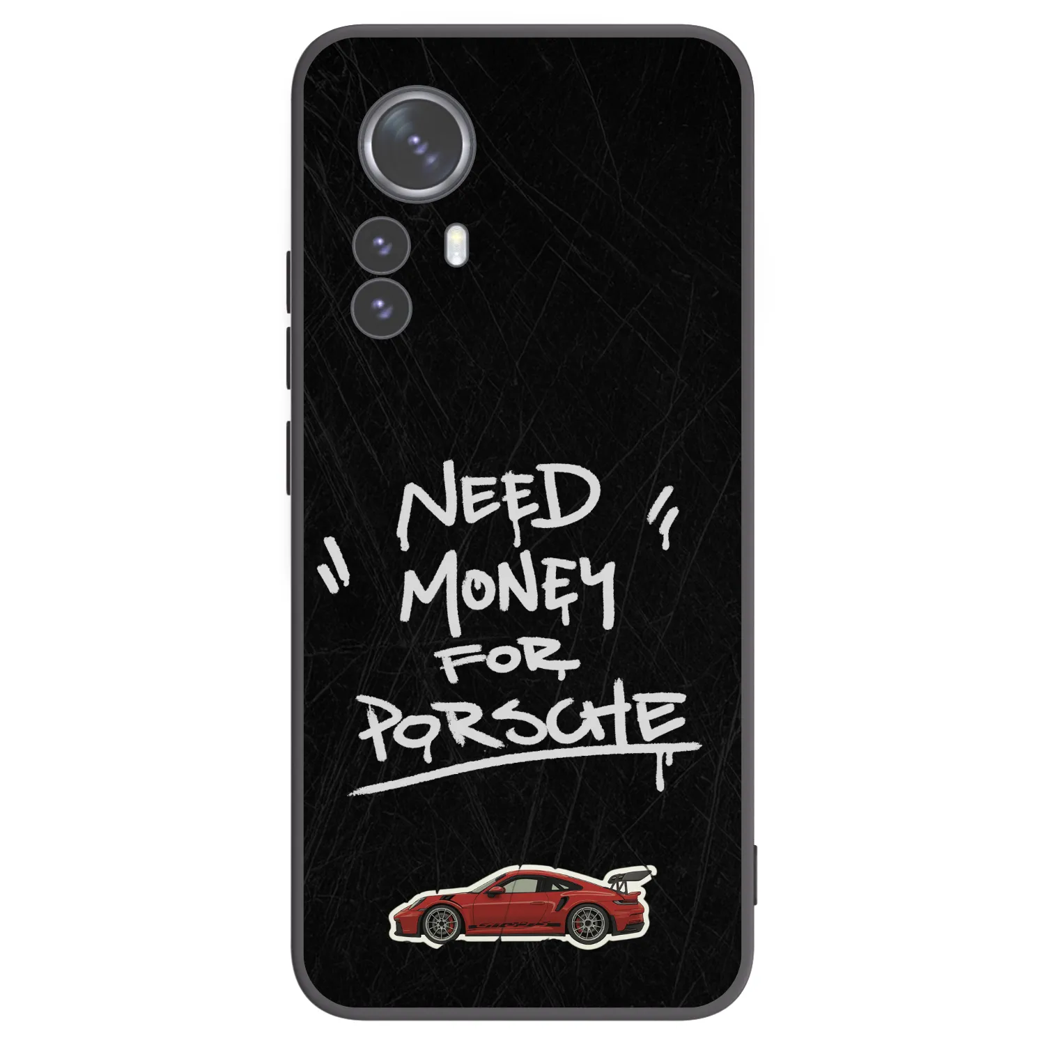 Picasee crna silikonska maskica za Xiaomi 12 Pro - Dark Racer