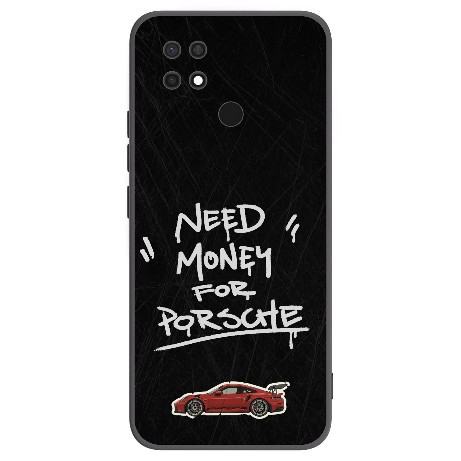 Picasee crna silikonska maskica za Xiaomi Redmi 10C - Dark Racer