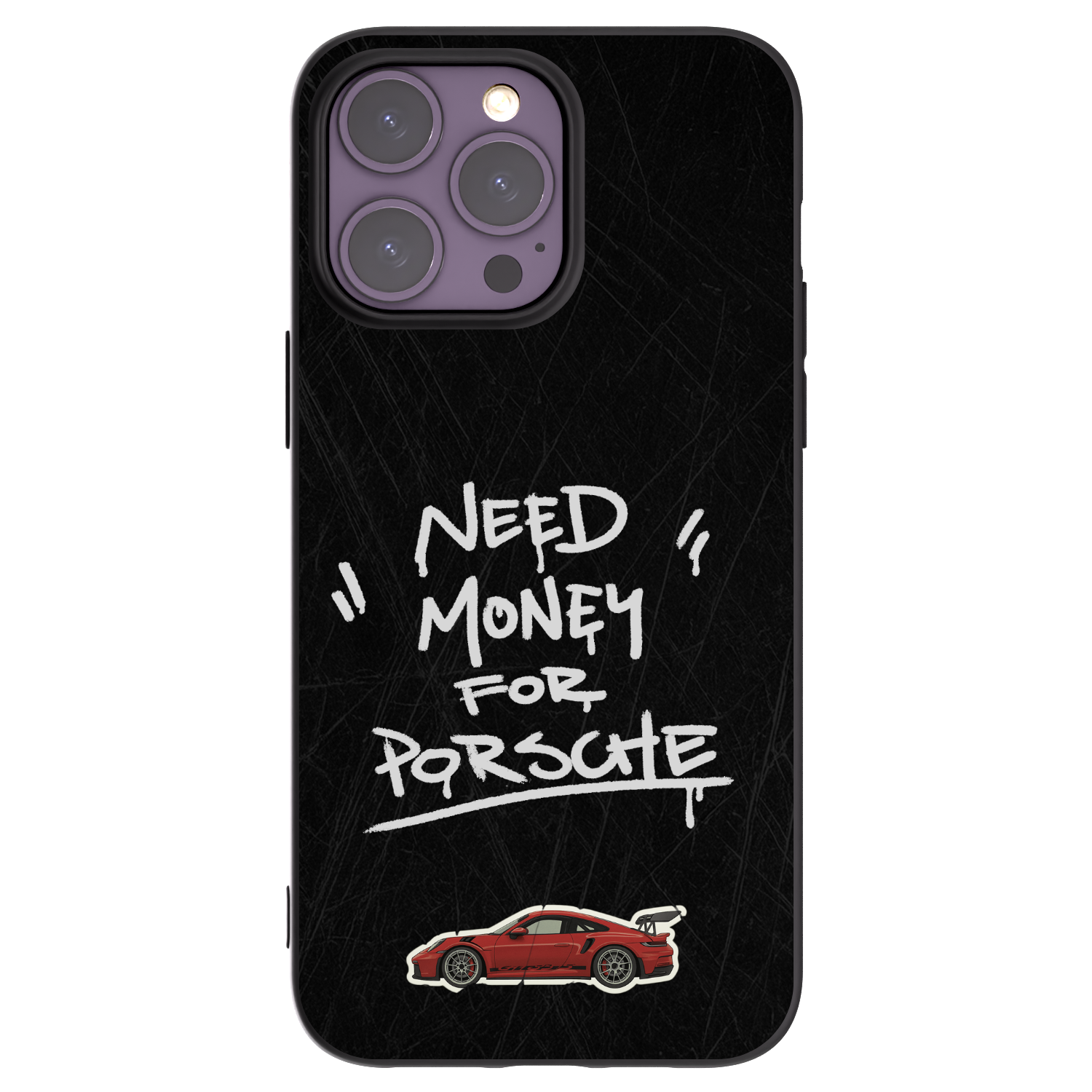 Picasee crna silikonska maskica za Apple iPhone 14 Pro Max - Dark Racer