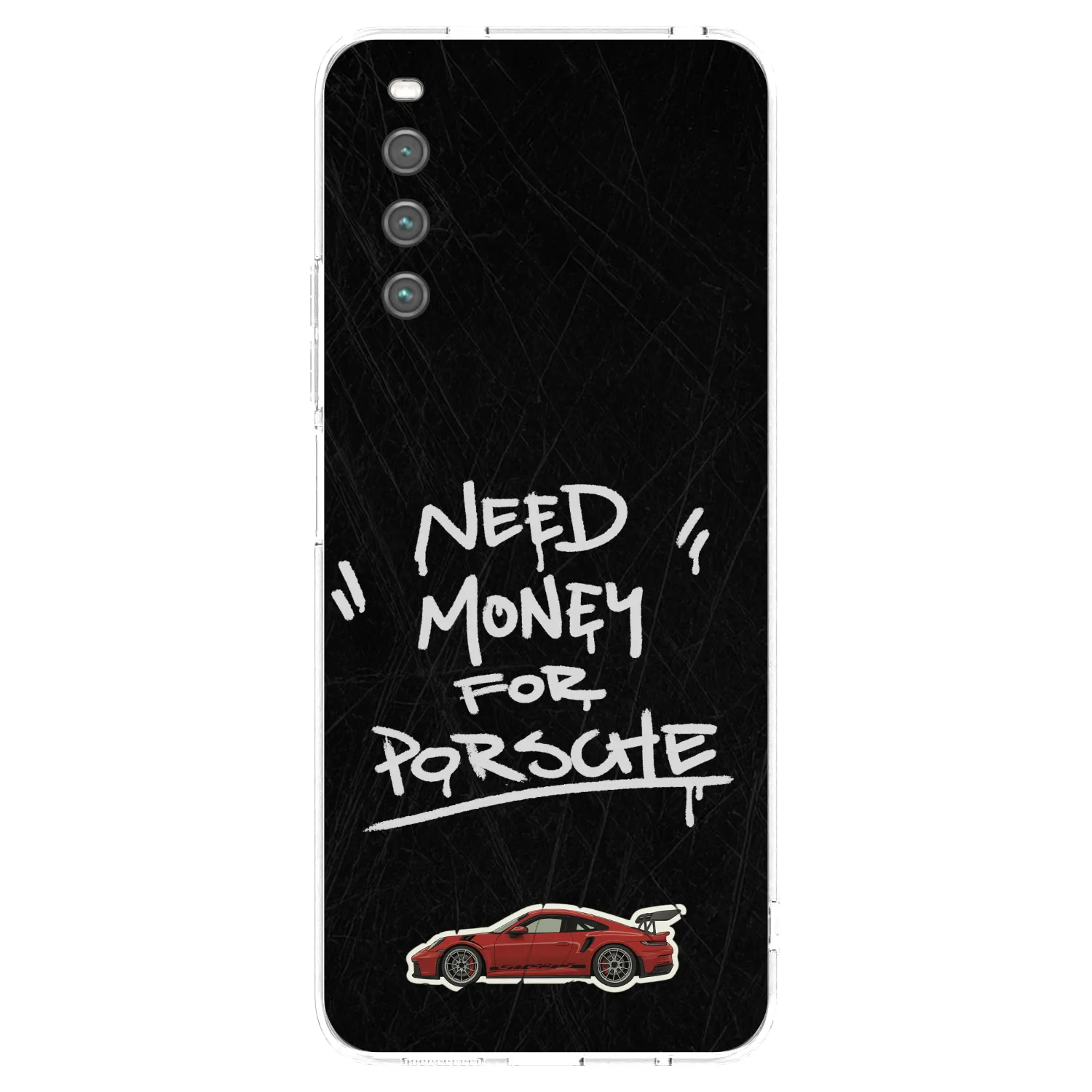 Picasee silikonska prozirna maskica za Sony Xperia 10 IV 5G - Dark Racer