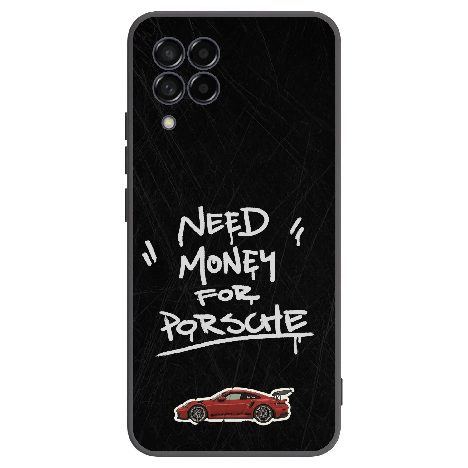 Picasee crna silikonska maskica za Samsung Galaxy M53 5G - Dark Racer