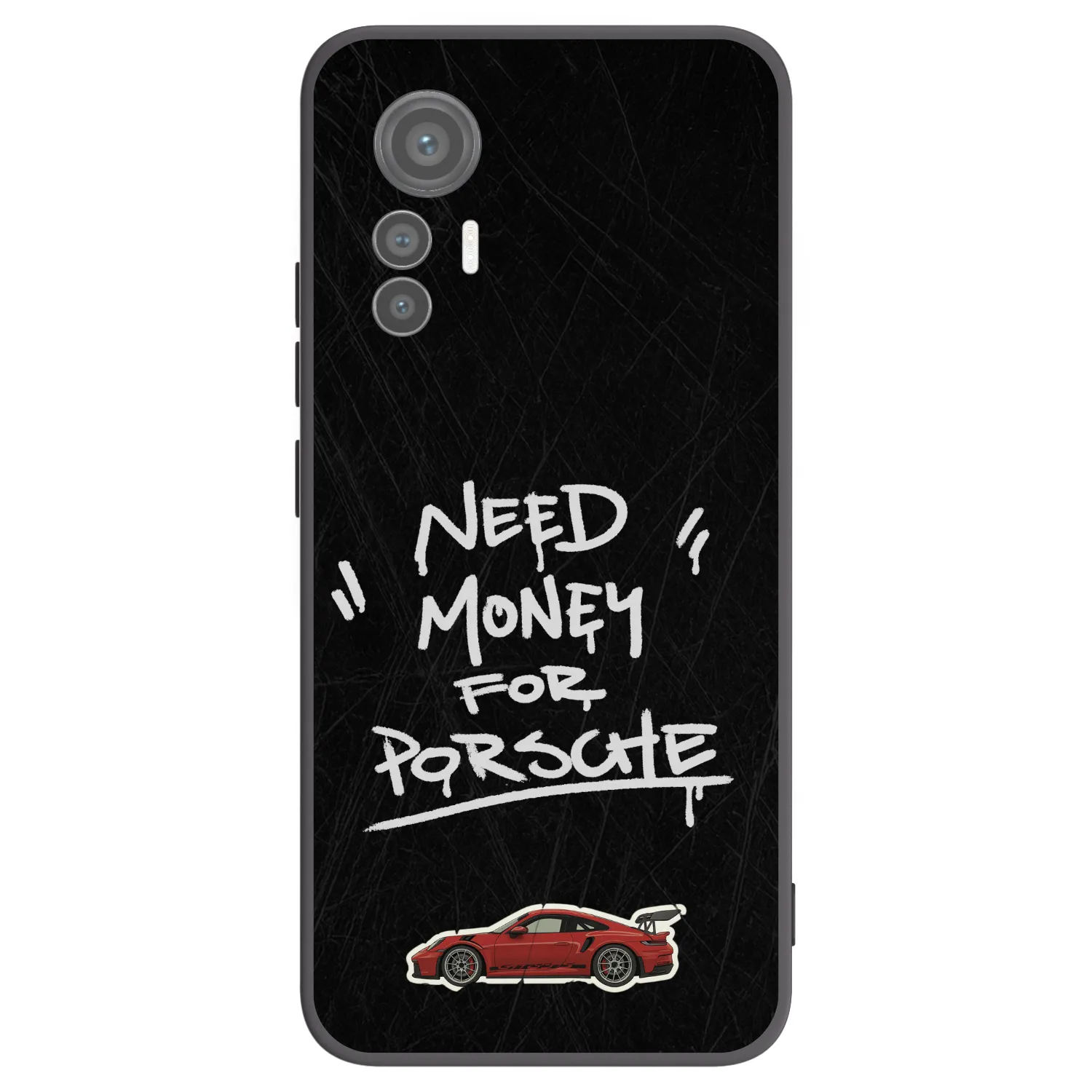 Picasee crna silikonska maskica za Xiaomi 12 Lite - Dark Racer