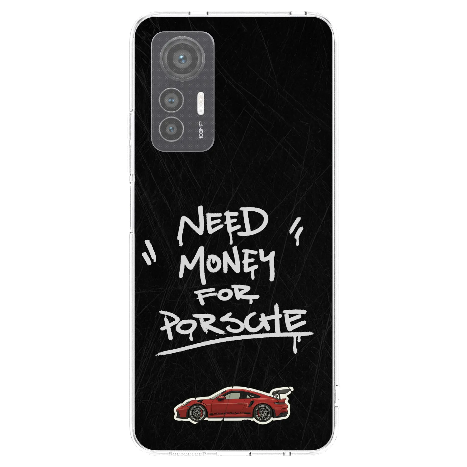 Picasee silikonska prozirna maskica za Xiaomi 12 Lite - Dark Racer