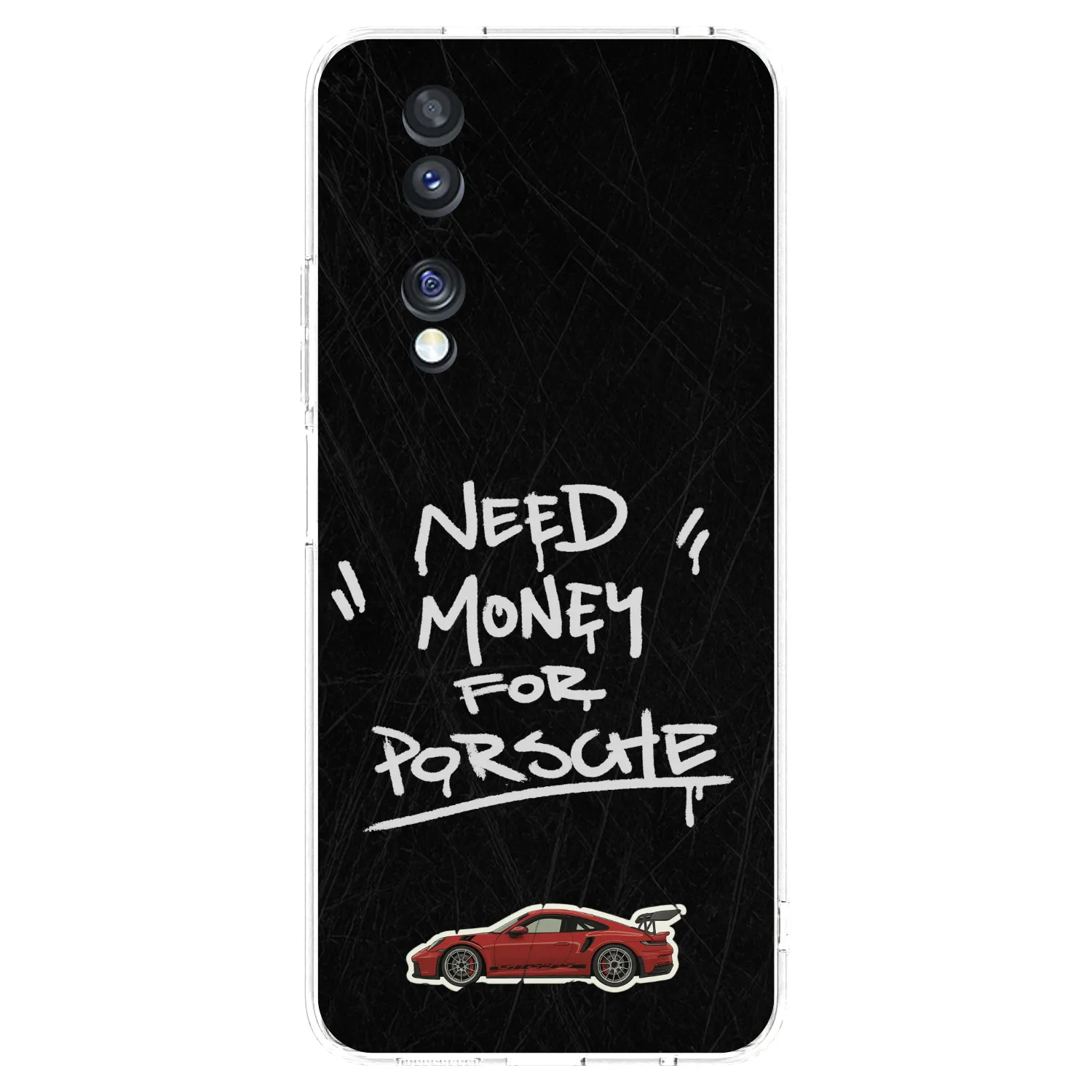 Picasee silikonska prozirna maskica za Honor 70 - Dark Racer