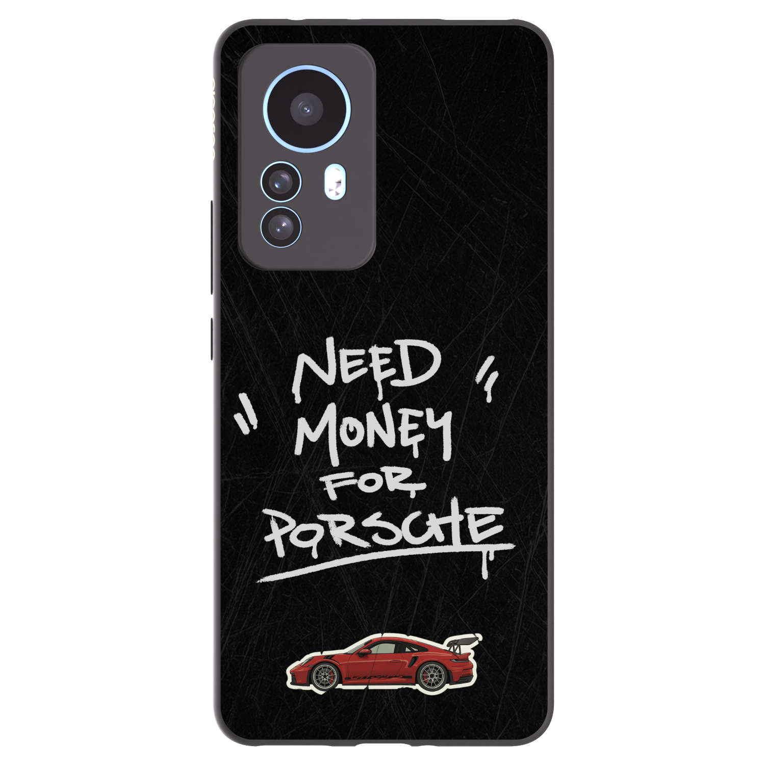 Picasee crna silikonska maskica za Xiaomi 12T - Dark Racer
